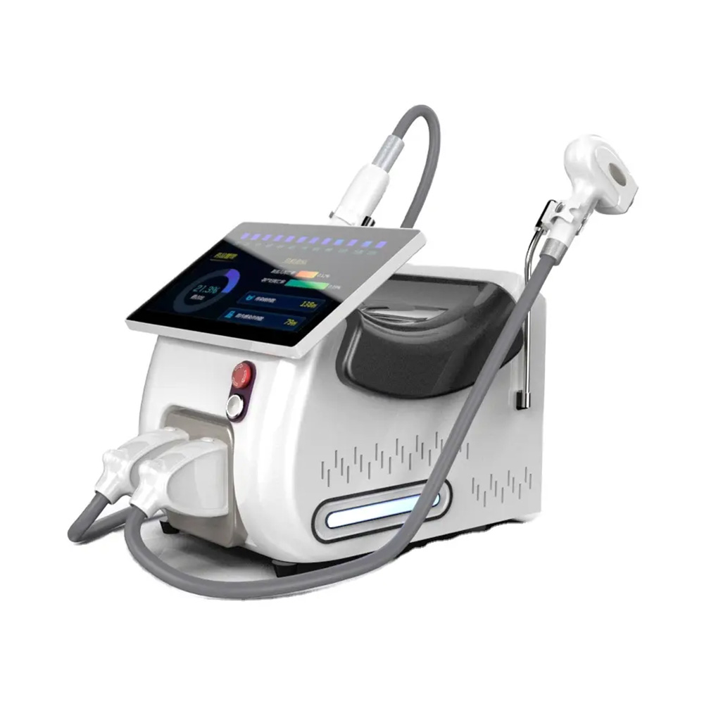 Portable 3 Wavelength Diode Laser + ND YAG Laser Beauty Salon Equipment