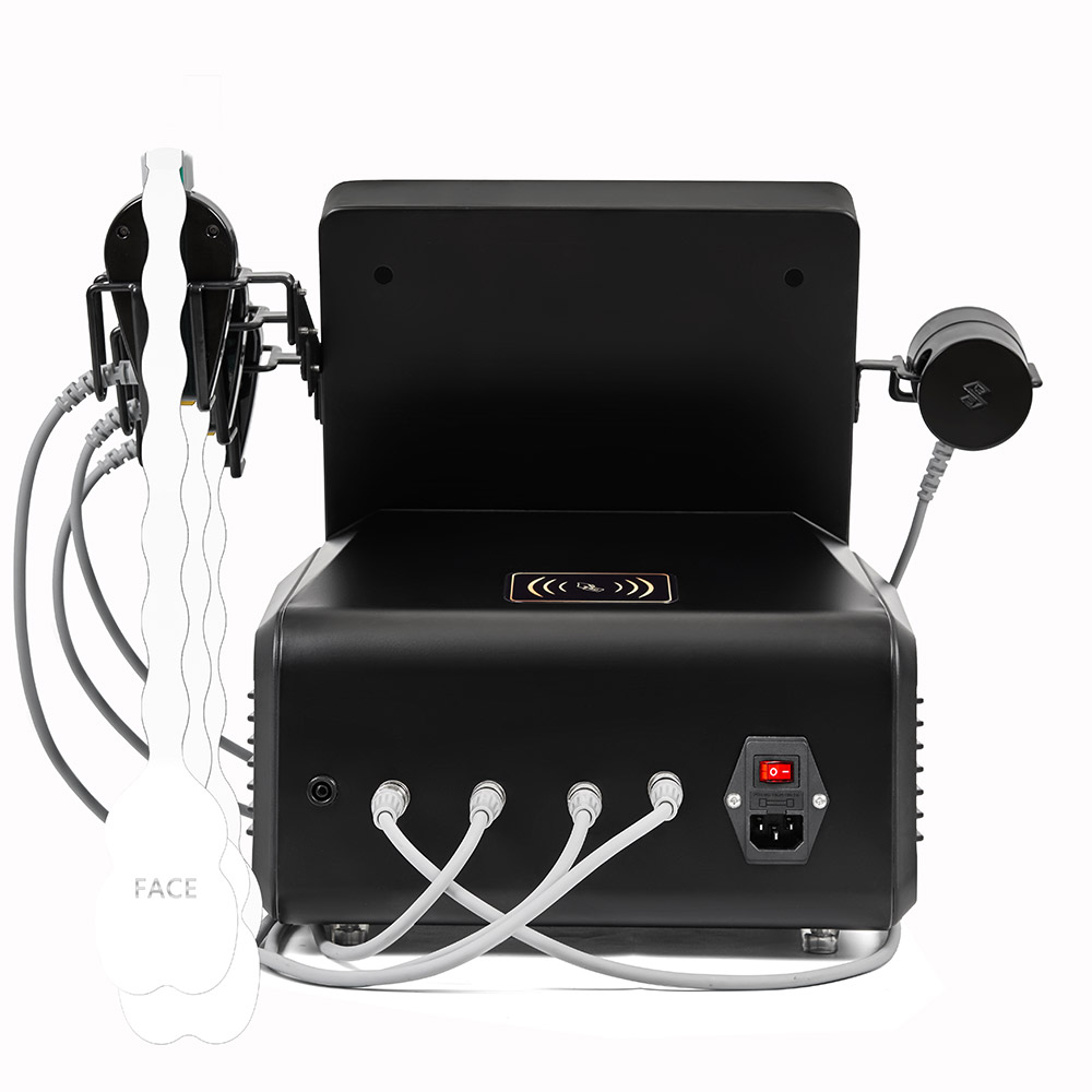 Portable Electrical Emsculpt Ems Face Lifting Facial Neck Skin Lift Muscle Electrostimulator EMRF Beauty Salon Equipment