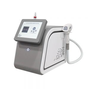 Professional 2 In 1 Diode Laser + Nd Yag Laser Beauty Salon Equipment