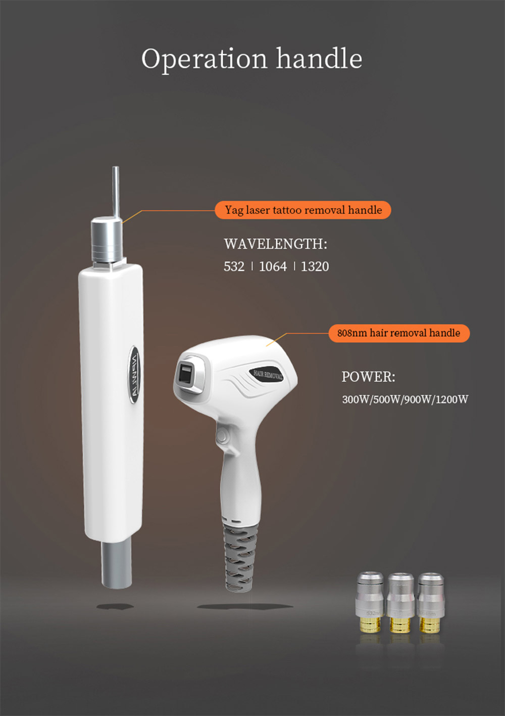 Professional 2 In 1 Diode Laser + Nd Yag Laser Beauty Salon Equipment